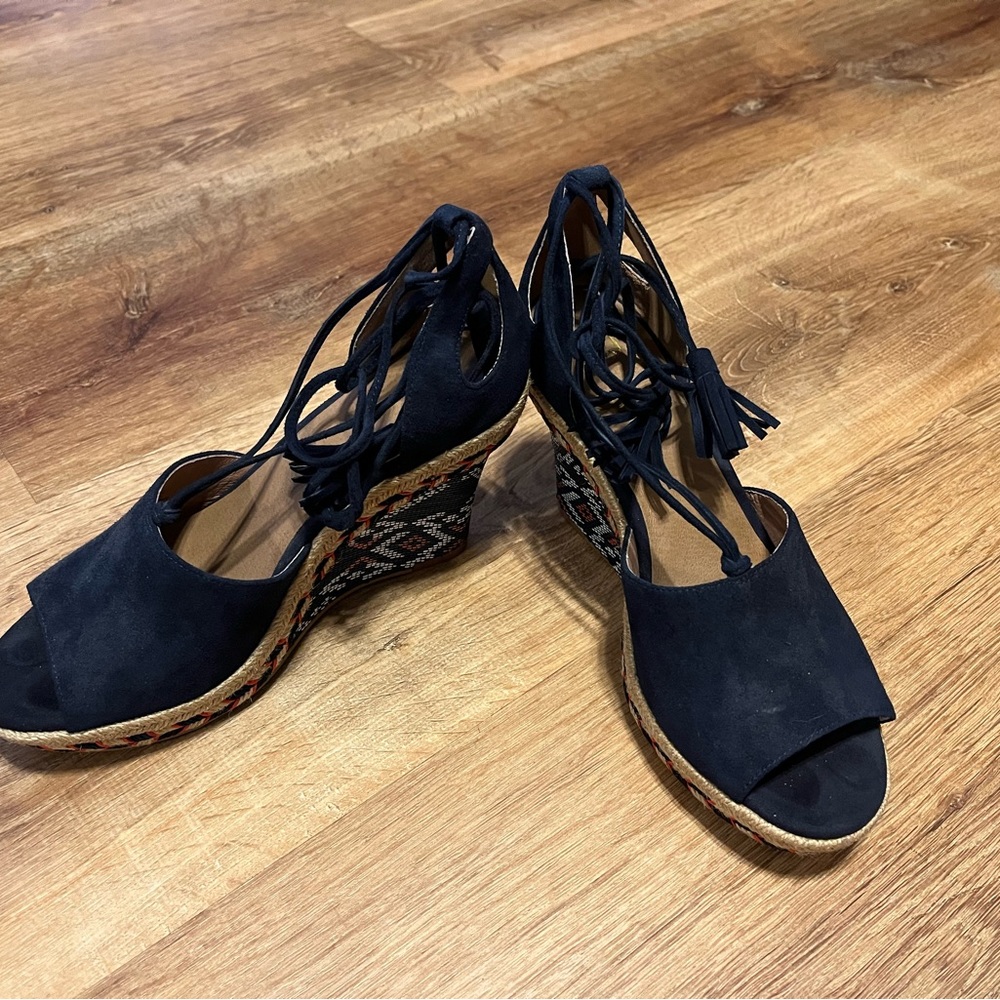 Cabi Isla Suede Wedge